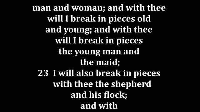 Jeremiah 51 King James version