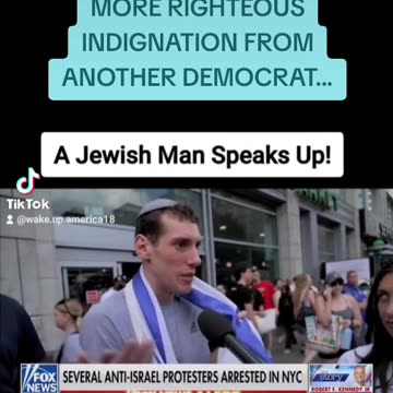 "IF YOUR JEWISH AND VOTE FOR DEMOCRATS YOUR CRAZY!"
