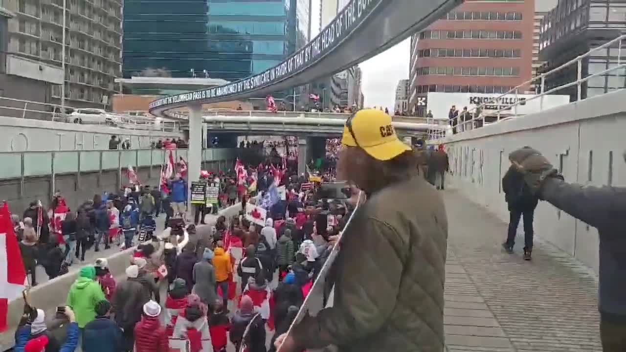 Canada, Calgary stands with Ottawa against Trudeau's dictatorship!