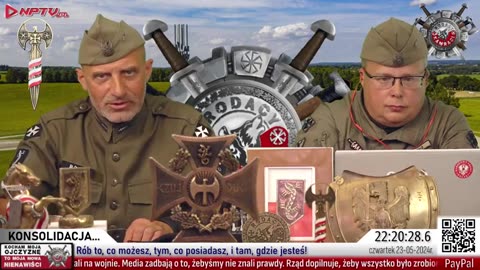 KONSOLIDACJA Czw. 23.05.2024r. Wojciech Olszański, Marcin Osadowski NPTV.pl Rodacy Kamraci