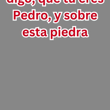 "La Roca de la Iglesia: El Fundamento Inquebrantable" Mateo 16:18#shorts #shortvideo #ytshorts #yt