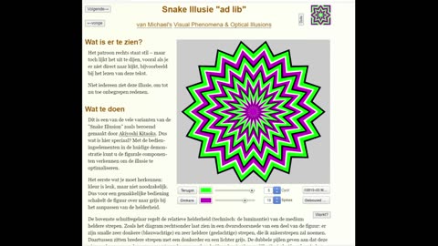 Optische illusies ( geen spraak )