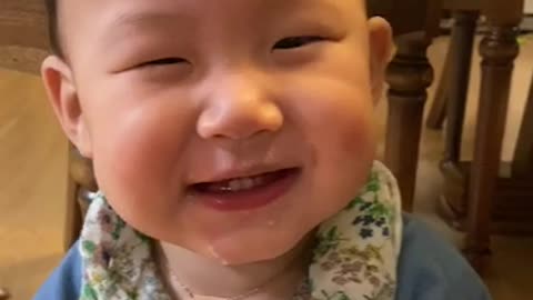 baby's cute laugh