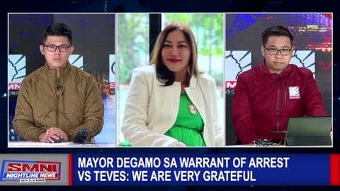 Mayor Degamo sa warrant of arrest vs Teves: We are very grateful