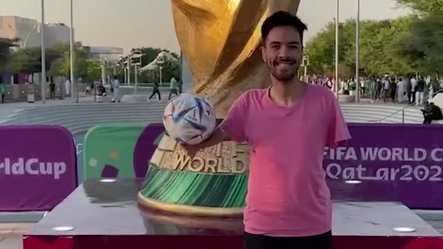 Saudi Fans Take On Polish Fans!