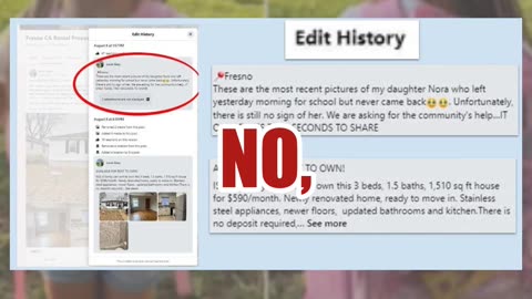 Fact Check: Plea For Help Locating Missing Daughter 'Nora' NOT Real -- Ruse For Social Media Shares