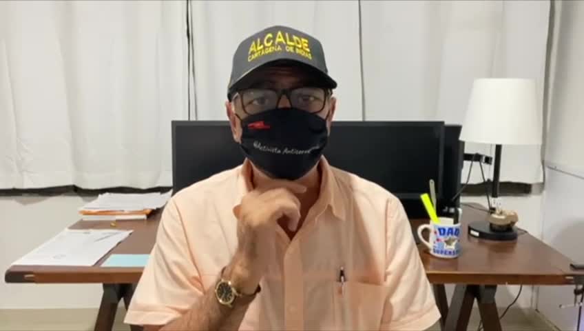 Alcalde William Dau da positivo para COVID-19