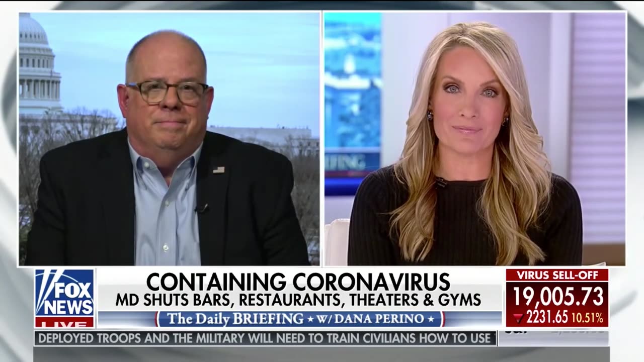 Larry Hogan March 18, 2020 FOX News COVID-19 Discussion