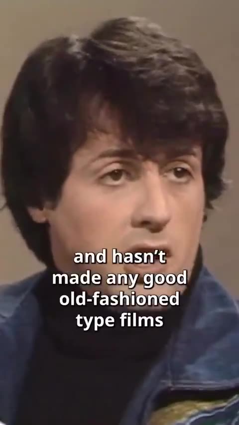 TheSlyStallone wrote Rocky: "I wanted to get back to film that had morality.