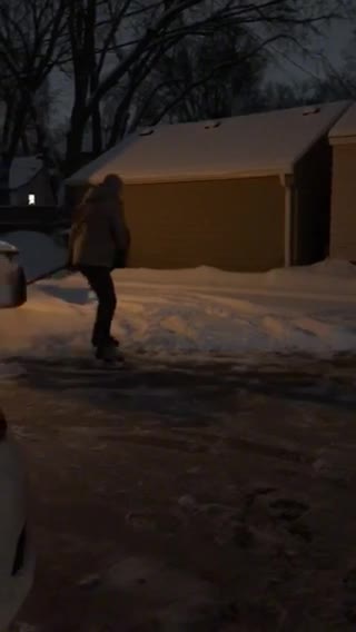 How To Shovel Snow In -42 Degree Minnesota
