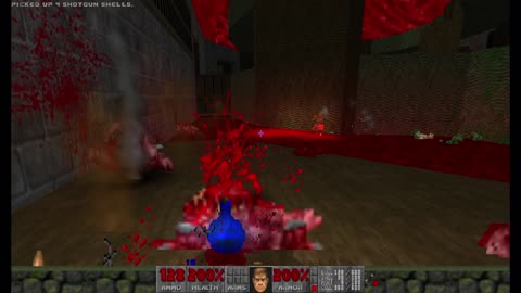 Brutal Doom - Plutonia - Pistol Start - Hard Realism - Slayer Center (MAP21)