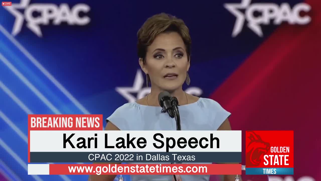 Kari Lake has an IMPORTANT message for the Libtard Media!