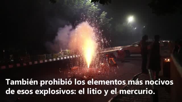 La contaminación disminuye este año a Nueva Delhi tras el Diwali