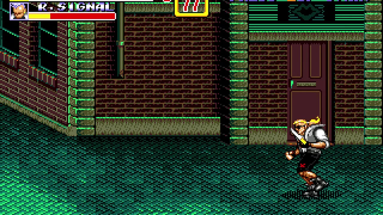 Sketch Takes on Streets of Rage 2 First Level Mini Boss