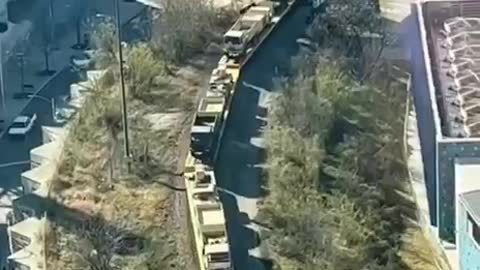 Austin TX Military Equipment Train