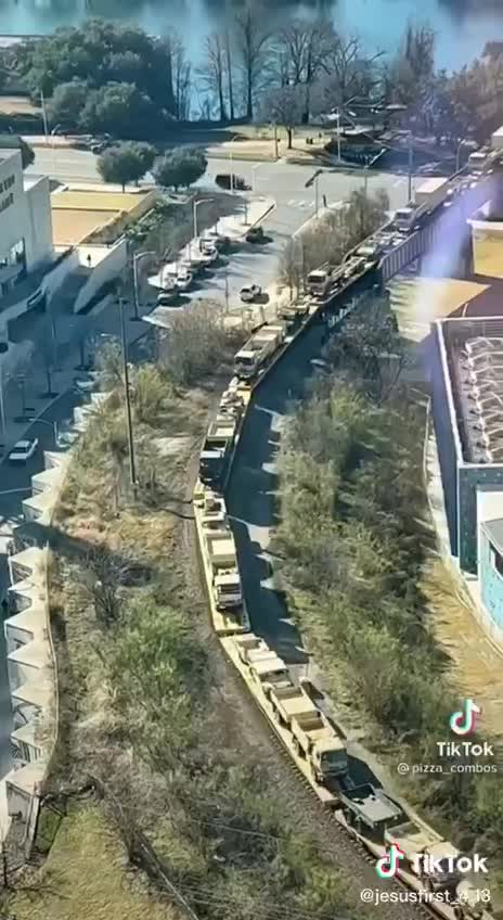 Austin TX Military Equipment Train