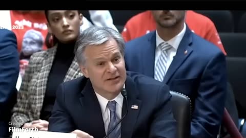 Senator Hawley confronts FBI director Wray on investigating Catholics.