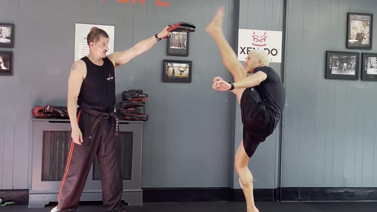 Axe-kick training