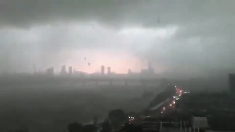 A strong tempest on wuhan