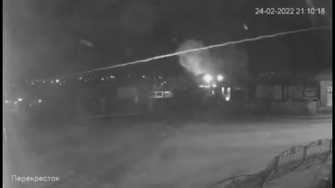 Breaking: Video shows a bridge exploding in Senkovo, Ukraine by Russians