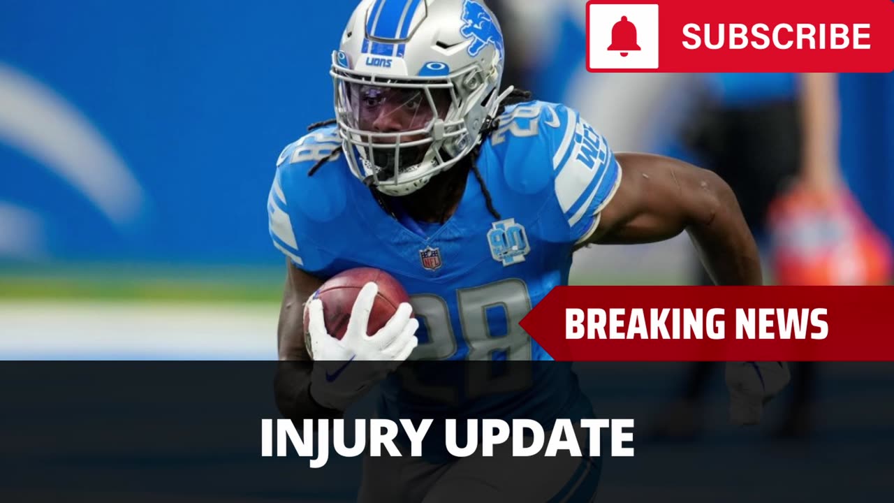 Lions Suffer Injury To Key Player During Practice