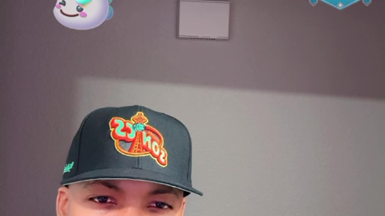 CHARM TALKS TO HIS SUPPORTERS BEFORE GOING TO THE GYM