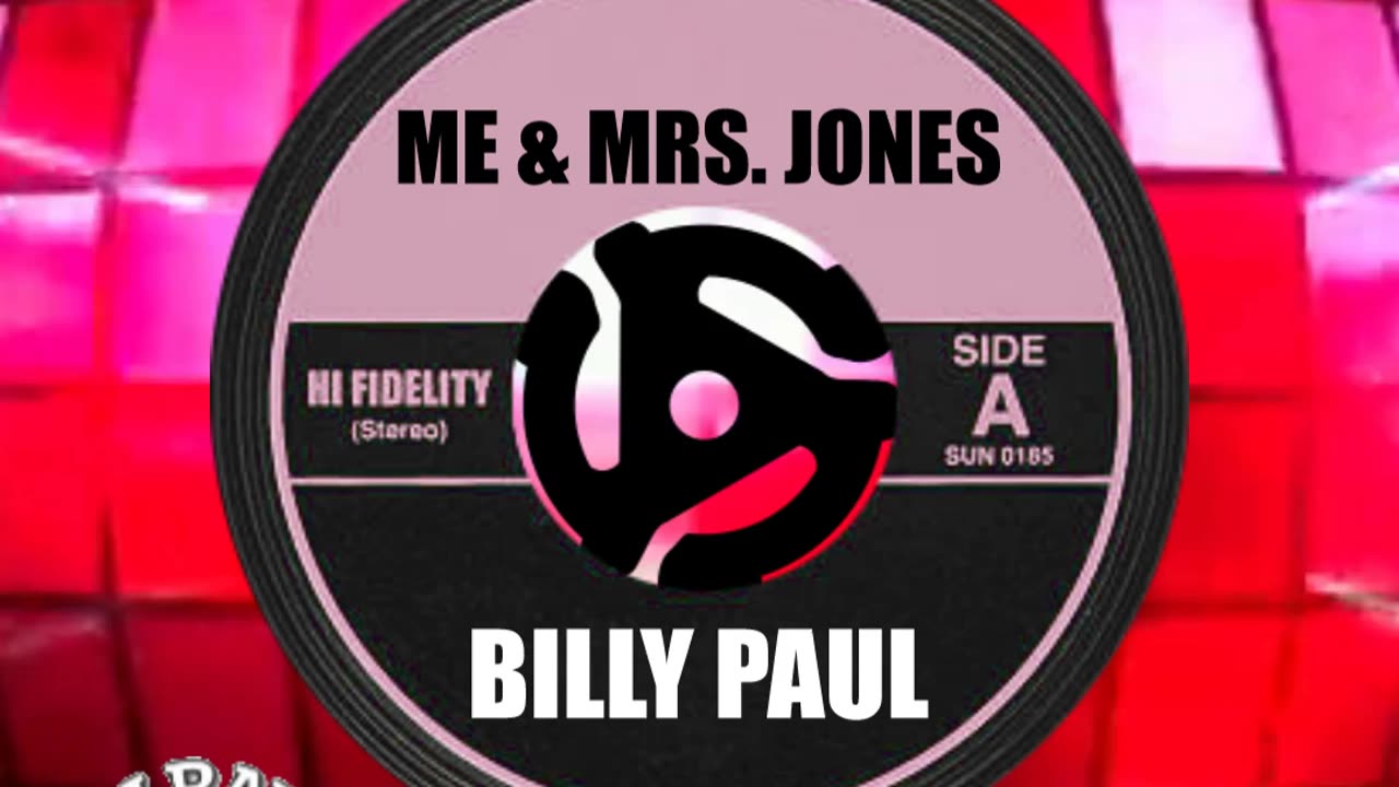 #1 SONG THIS DAY IN HISTORY! December 22nd 1972 "ME & MRS. JONES" by BILLY PAUL