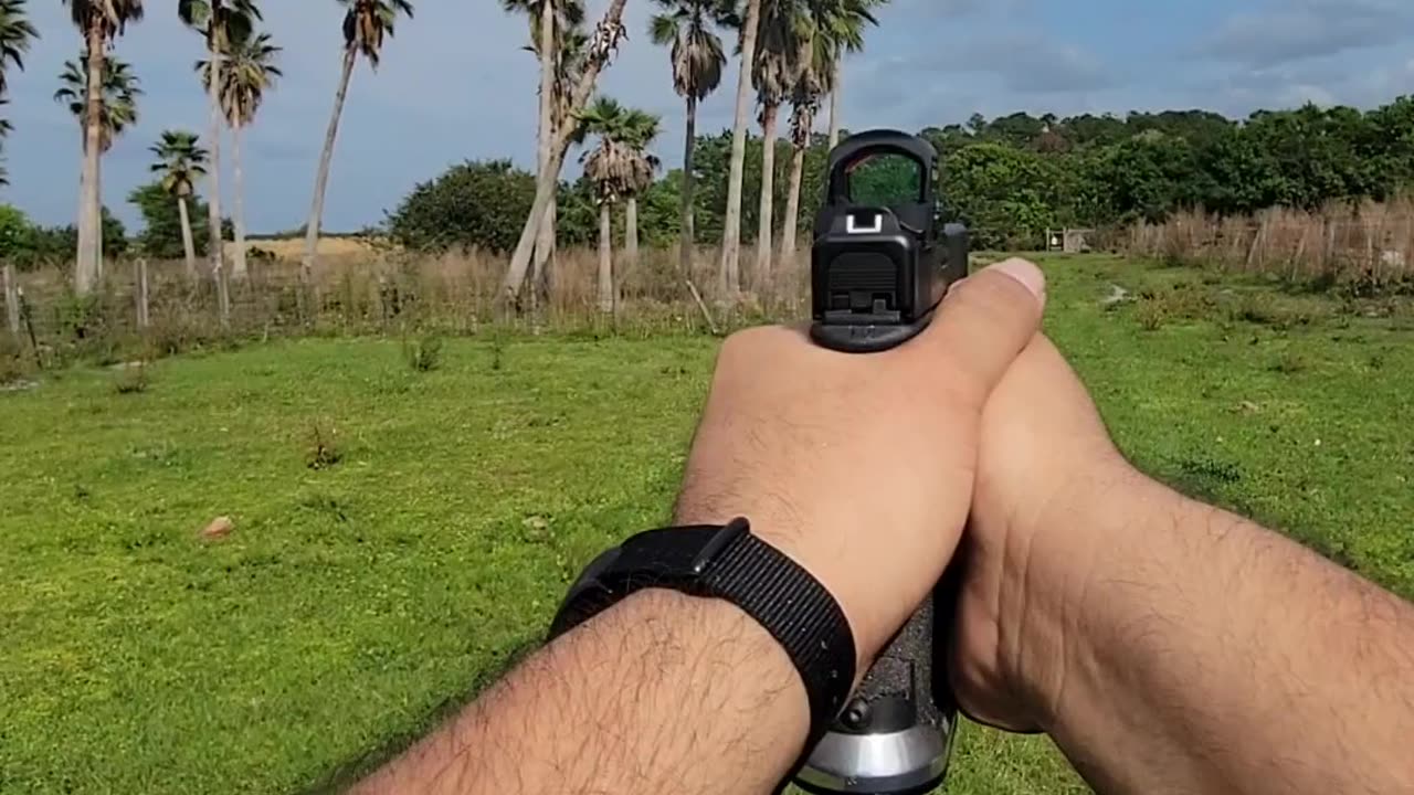 9mm Glock 34 at 100yds