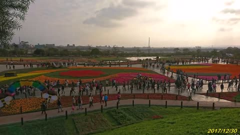 2017台中 國際花毯節 花開的聲音