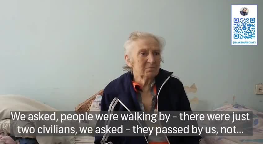 Mariupol resident tells how she and her son were shot at by Ukrainian troops