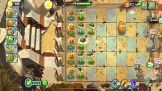 Plants vs Zombies 2 Ancient Egypt - Day 11