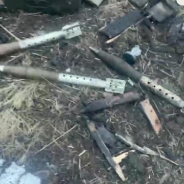 Ukrainian positions near Volnovakha.