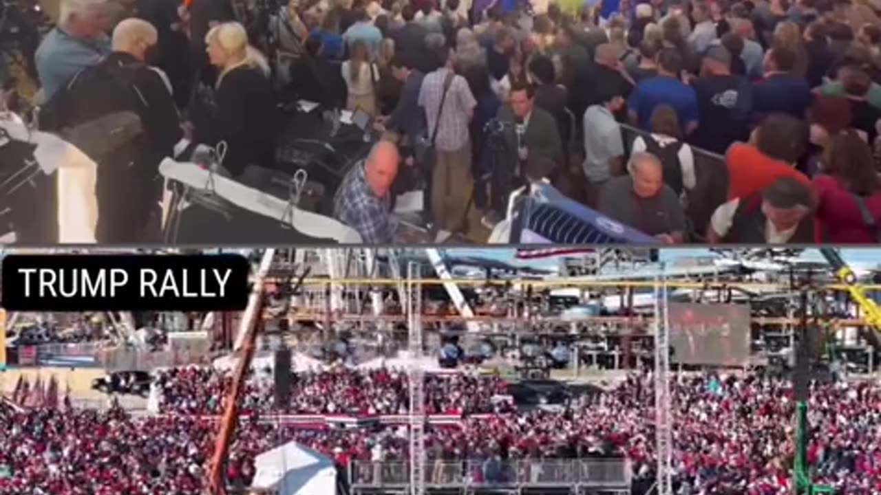 Trump Rally vs Biden Rally