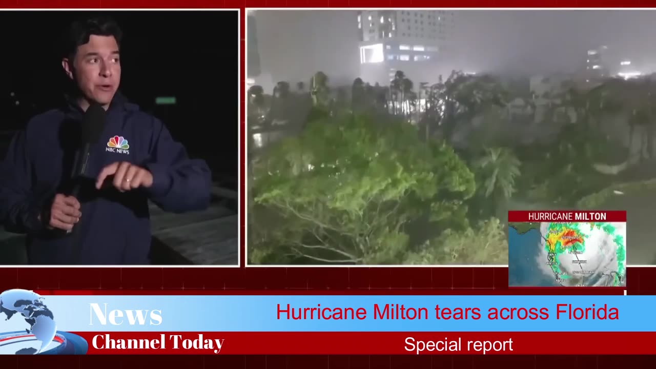 Hurricane Milton tears across Florida Special report