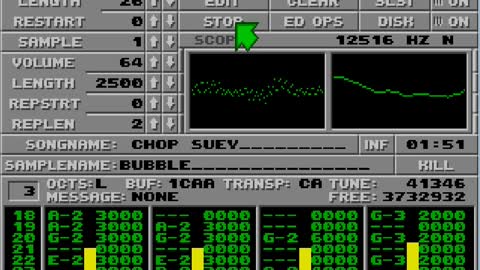 Amiga and Atari ST Protracker Music Mods - Chop Suey