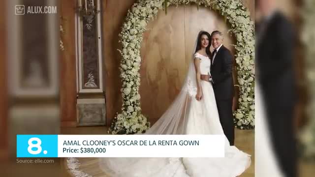 Top 10 most expensive wedding dress
