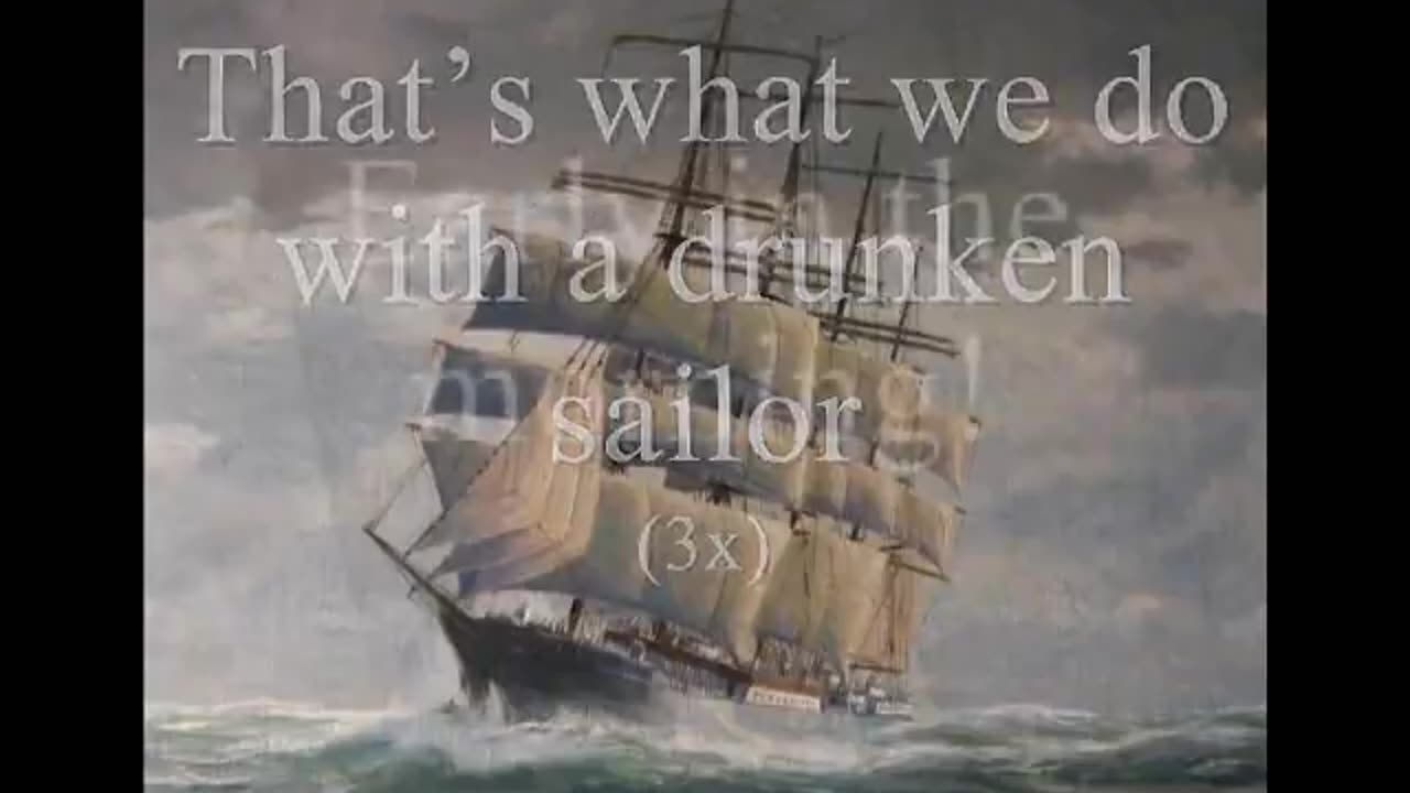 Drunken Sailer - Irish Rovers🇮🇪⛵️