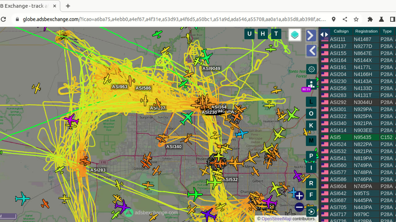 Bird Mafia Utah N95435 still gang bangin Wittmann AZ - March 4th 2024