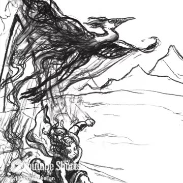 Charcoal Art for Book 2, Page 8