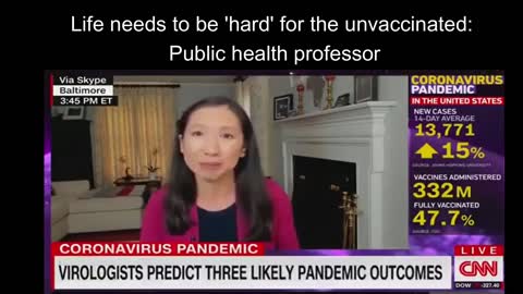 Make life 'hard' for unvaccinated people, George Washington University public health professor says