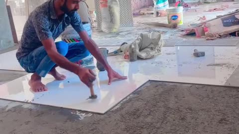 India work style tile fitter