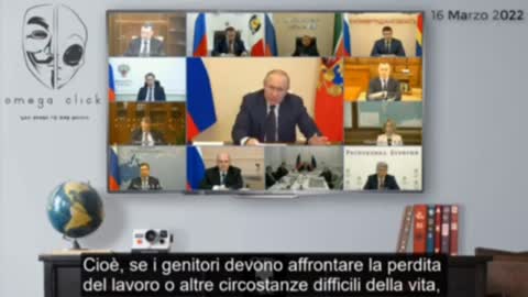 Il discorso completo di Putin all'Occidente del 16 Marzo 2022.