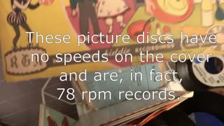 Random vinyl unboxing part 3 - color 78 rpm for children