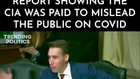 CIA paid analyst to lie about Covid origins.