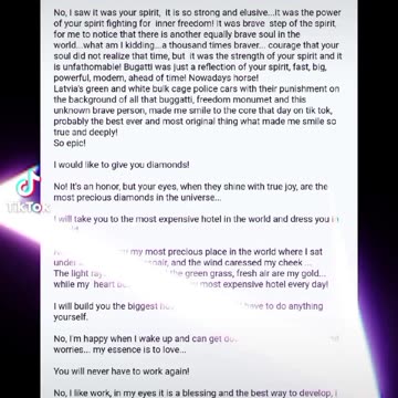 Letter to Andrew Tate 30.01.2024