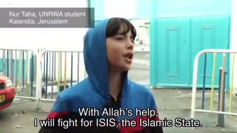 Tax dollars of the West are paying UNRWA for this school indoctrination