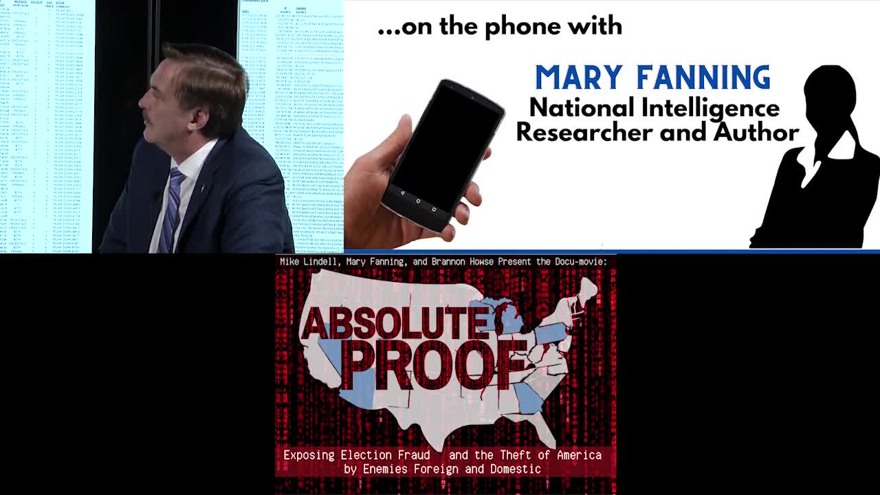 Mike Lindell: Exposes Election Fraud with Absolute Proof.