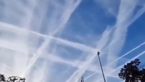 Chemtrails in the sky spewed by the governments to poison us.
