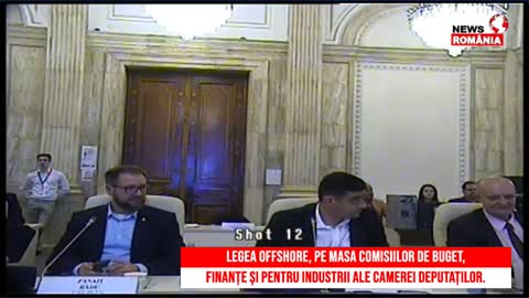 Legea off-shore la Comisiile de buget, finanțe și industrii ale Camerei Deputaților (17.05.2022)