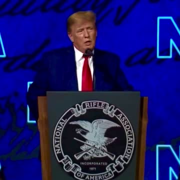President Trump Speaks at NRA Conference